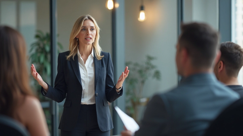 Лидер вдохновляет и мотивирует свою команду на успех